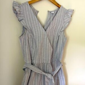 Stripe jumpsuit